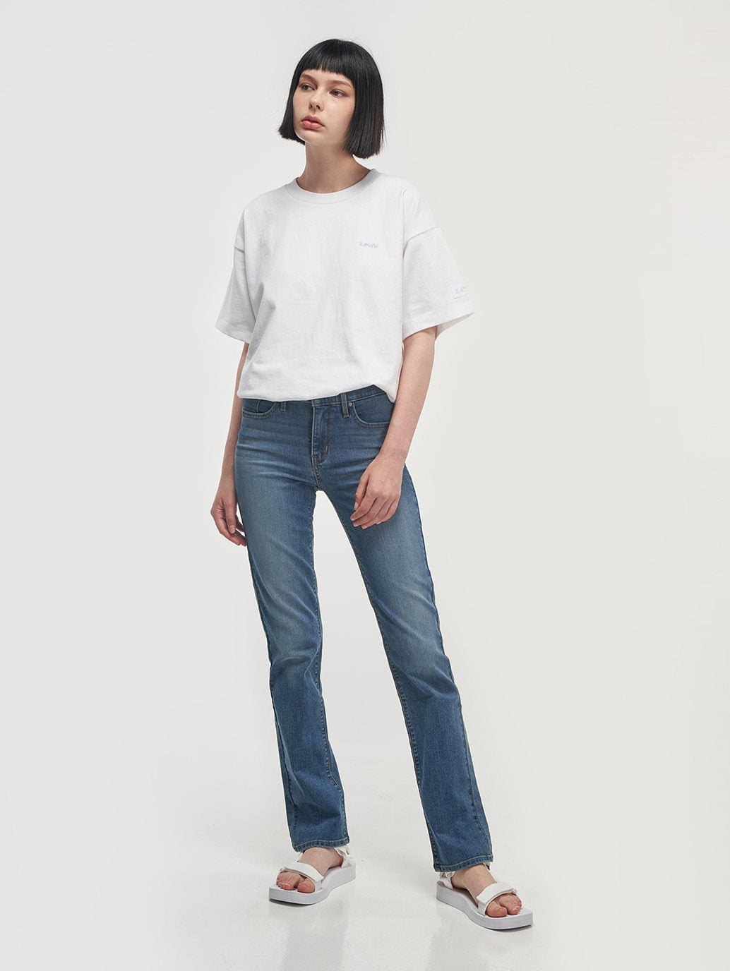 Levi's® 女式 314 塑形直筒牛仔褲