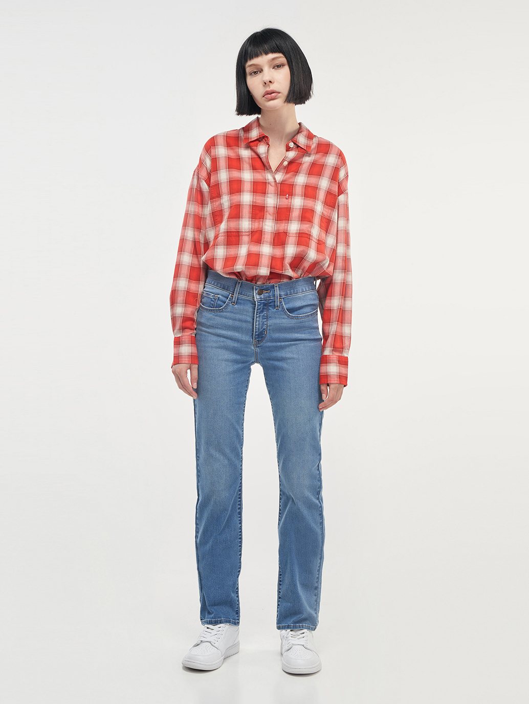 Levi's® 女式 314 塑形直筒牛仔褲