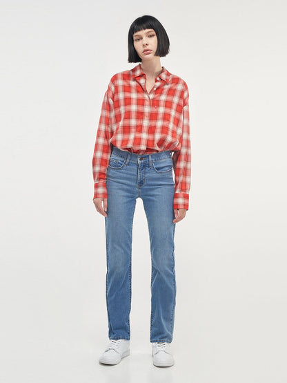 Levi's® 女式 314 塑形直筒牛仔褲