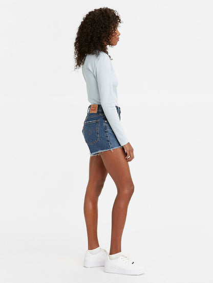 Levi's® 女士 501® Original 高腰牛仔短褲