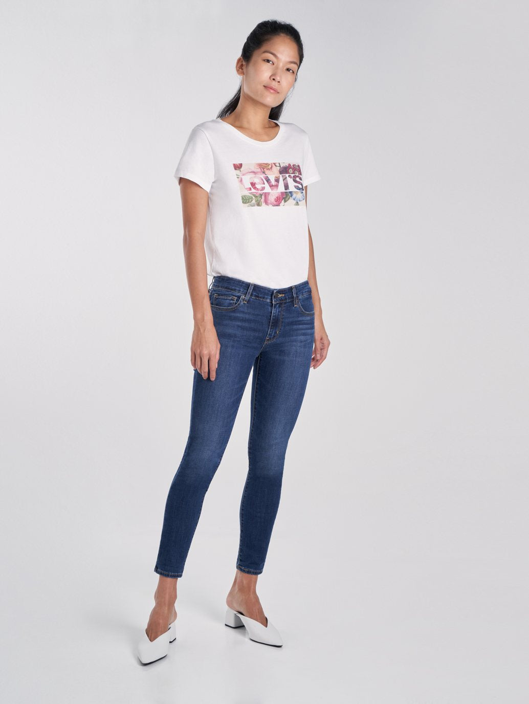 Levi's® 女式 711 緊身九分牛仔褲