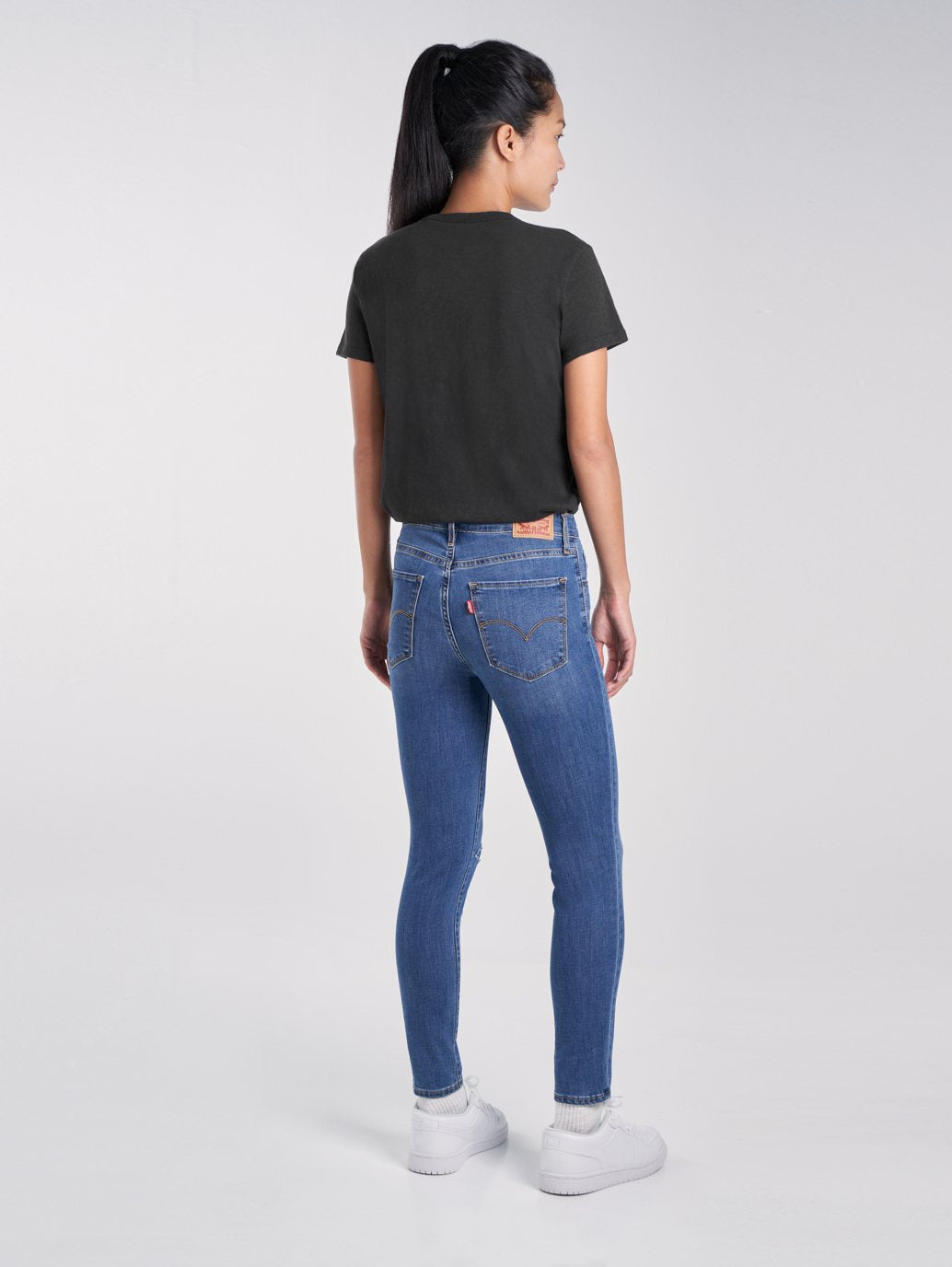 Levi's® 女式 721 高腰緊身九分牛仔褲