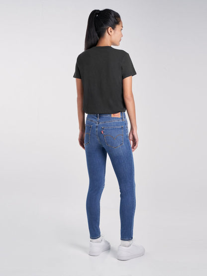 Levi's® 女式 721 高腰緊身九分牛仔褲