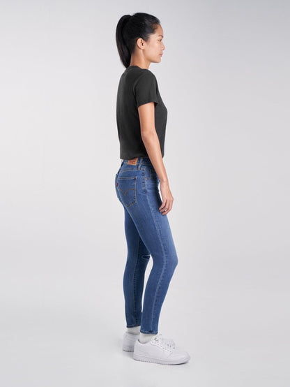 Levi's® 女式 721 高腰緊身九分牛仔褲