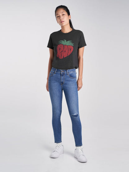 Levi's® 女式 721 高腰緊身九分牛仔褲