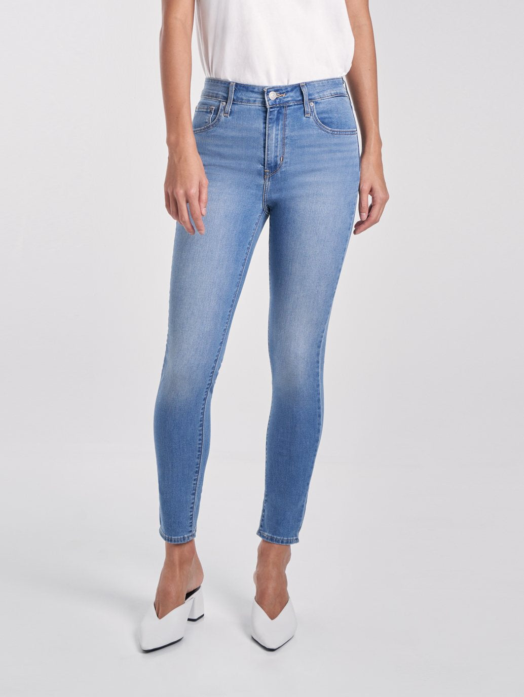 Levi's® 女式 721 高腰緊身九分牛仔褲