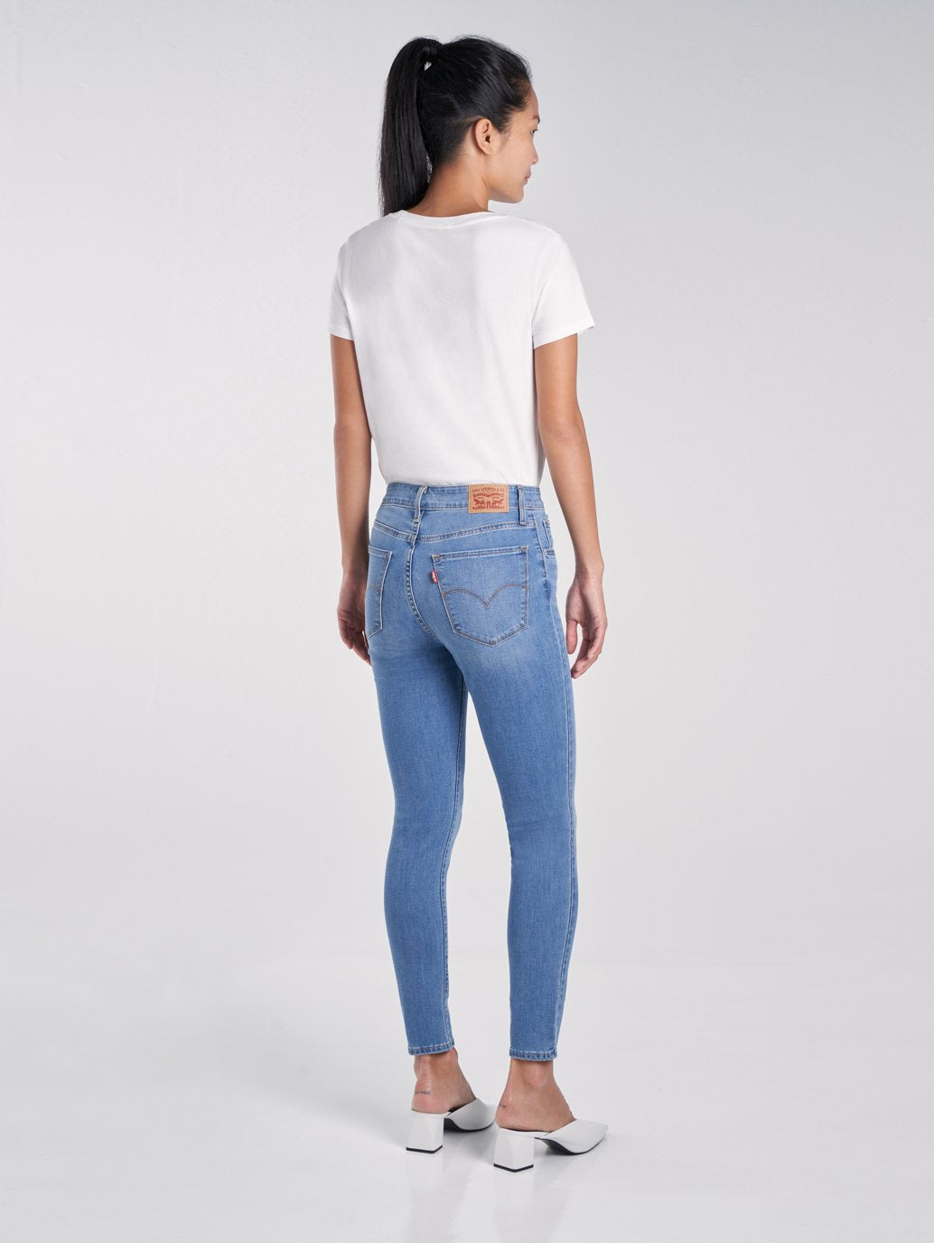 Levi's® 女式 721 高腰緊身九分牛仔褲