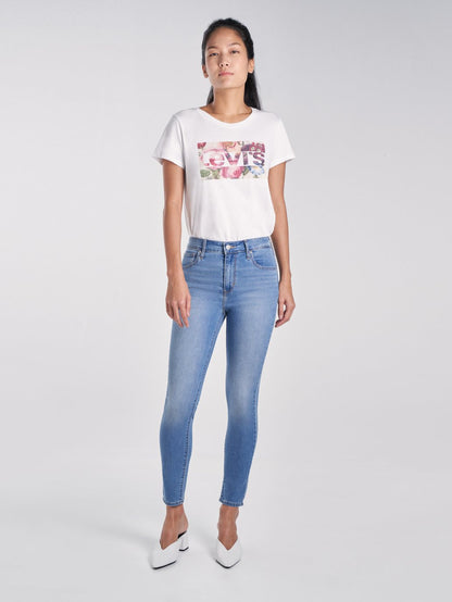 Levi's® 女式 721 高腰緊身九分牛仔褲