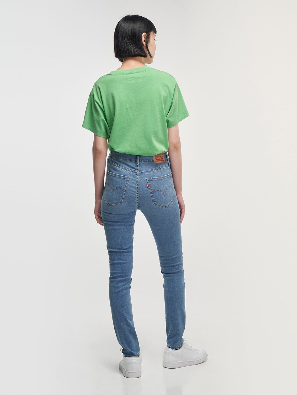 Levi's® 女款 721 高腰緊身牛仔褲