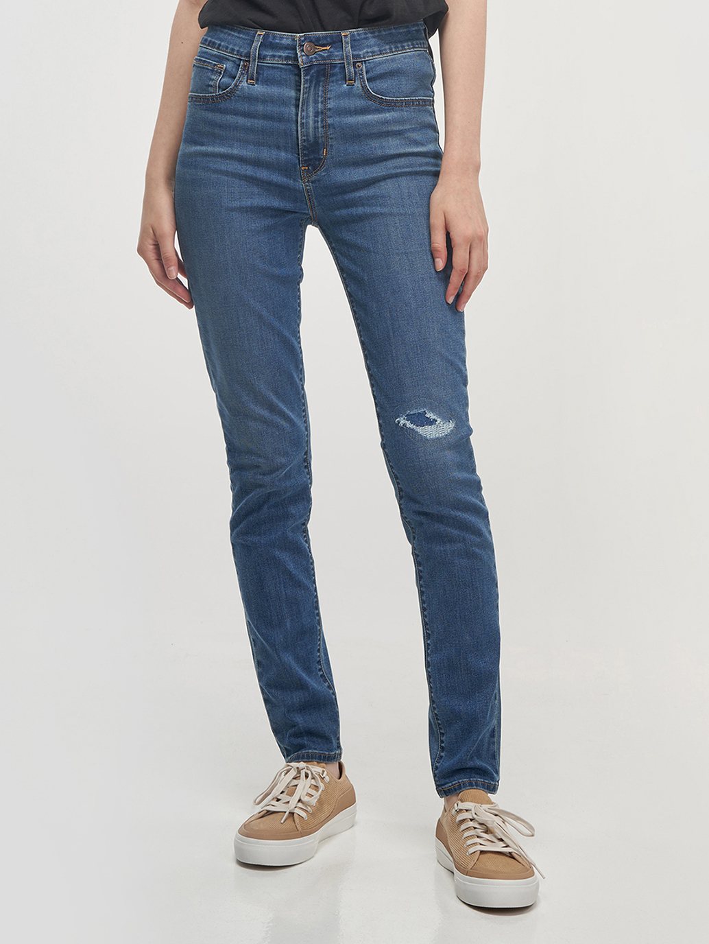 Levi's® 女款 721 高腰緊身牛仔褲