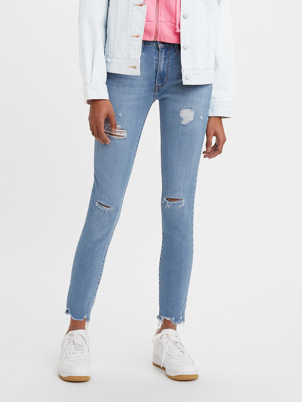 Levi's® 女款 721 高腰緊身牛仔褲