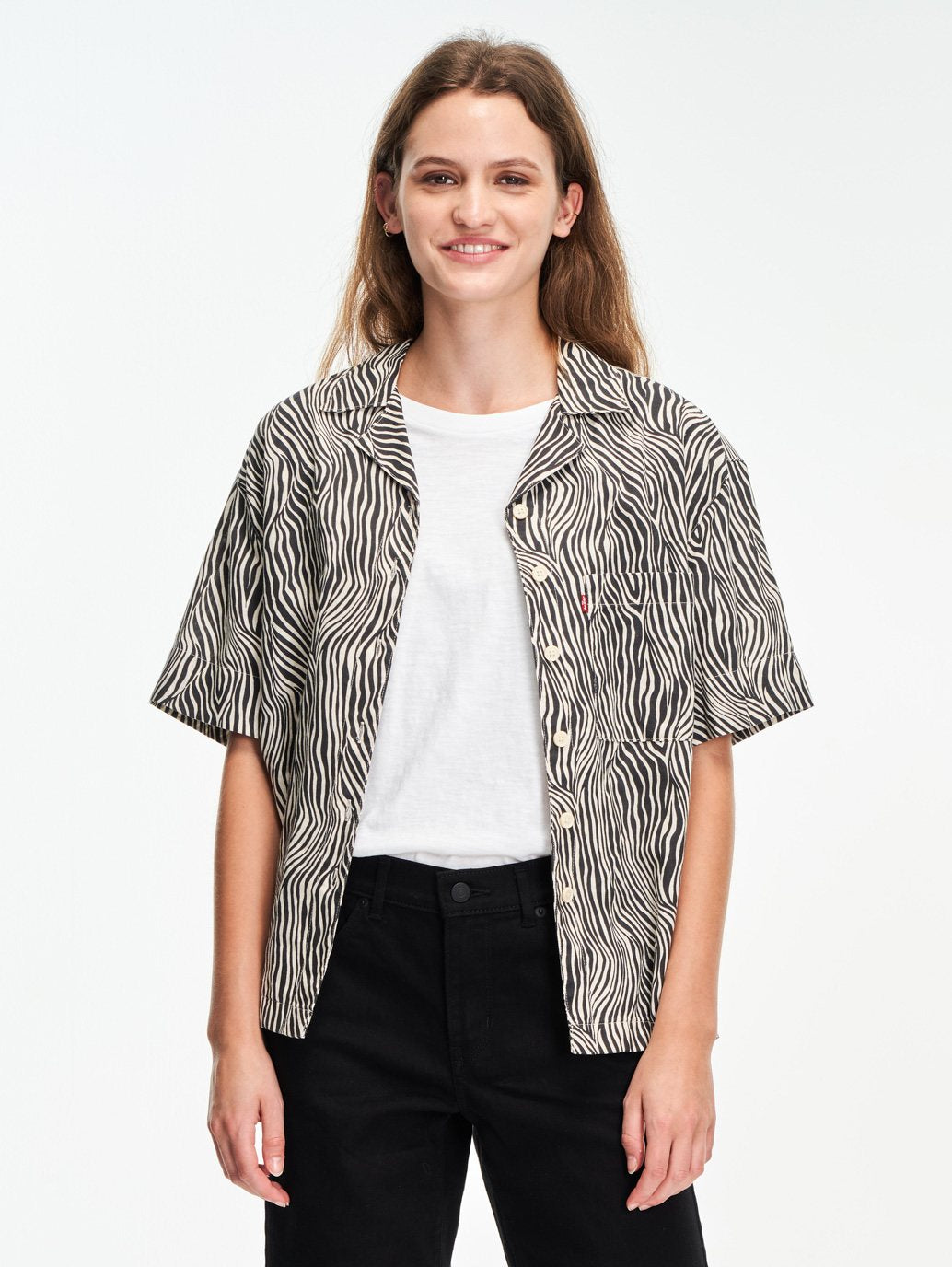 Levi's® Women's Ari Short Sleeve Resort Shirt