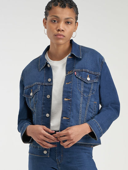 Levi's® 女式前男友卡車司機夾克