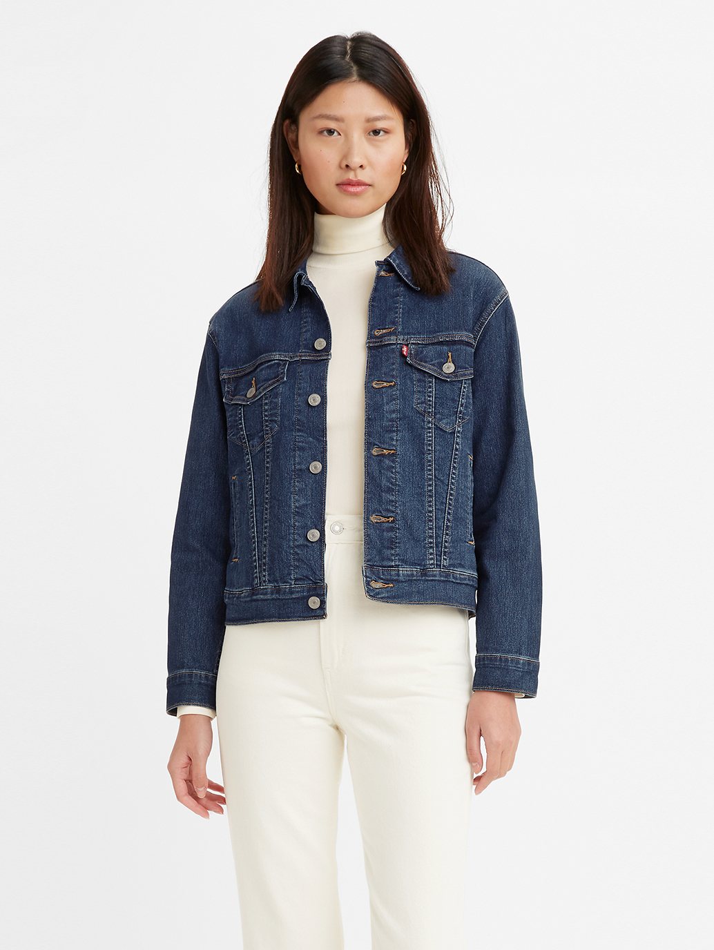Levi's® 女式前男友卡車司機夾克