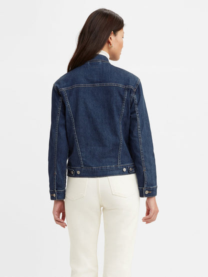 Levi's® 女式前男友卡車司機夾克