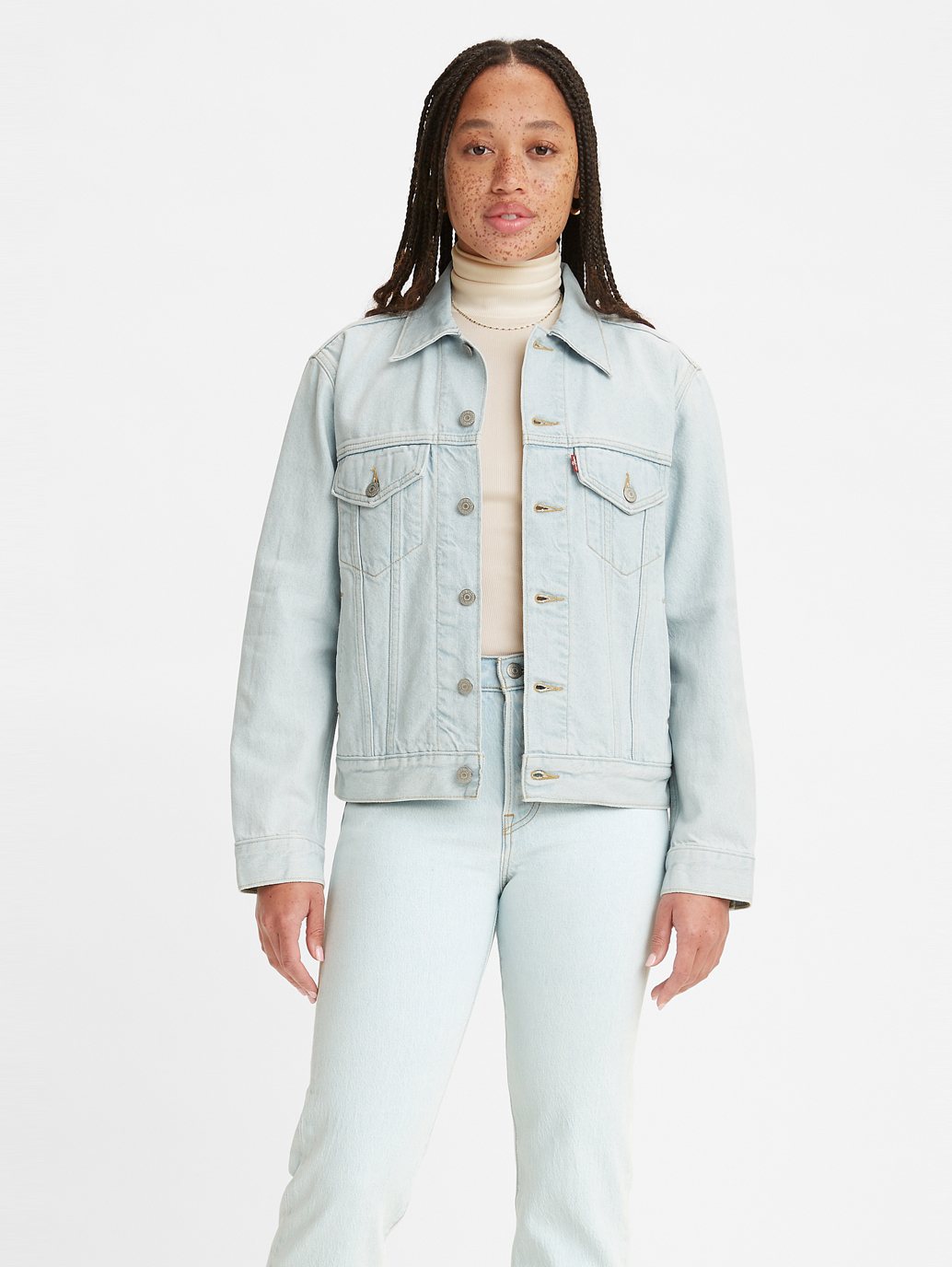 Levi's® 女式前男友卡車司機夾克
