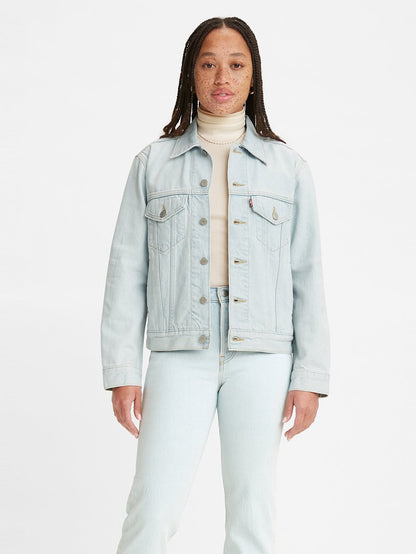 Levi's® 女式前男友卡車司機夾克