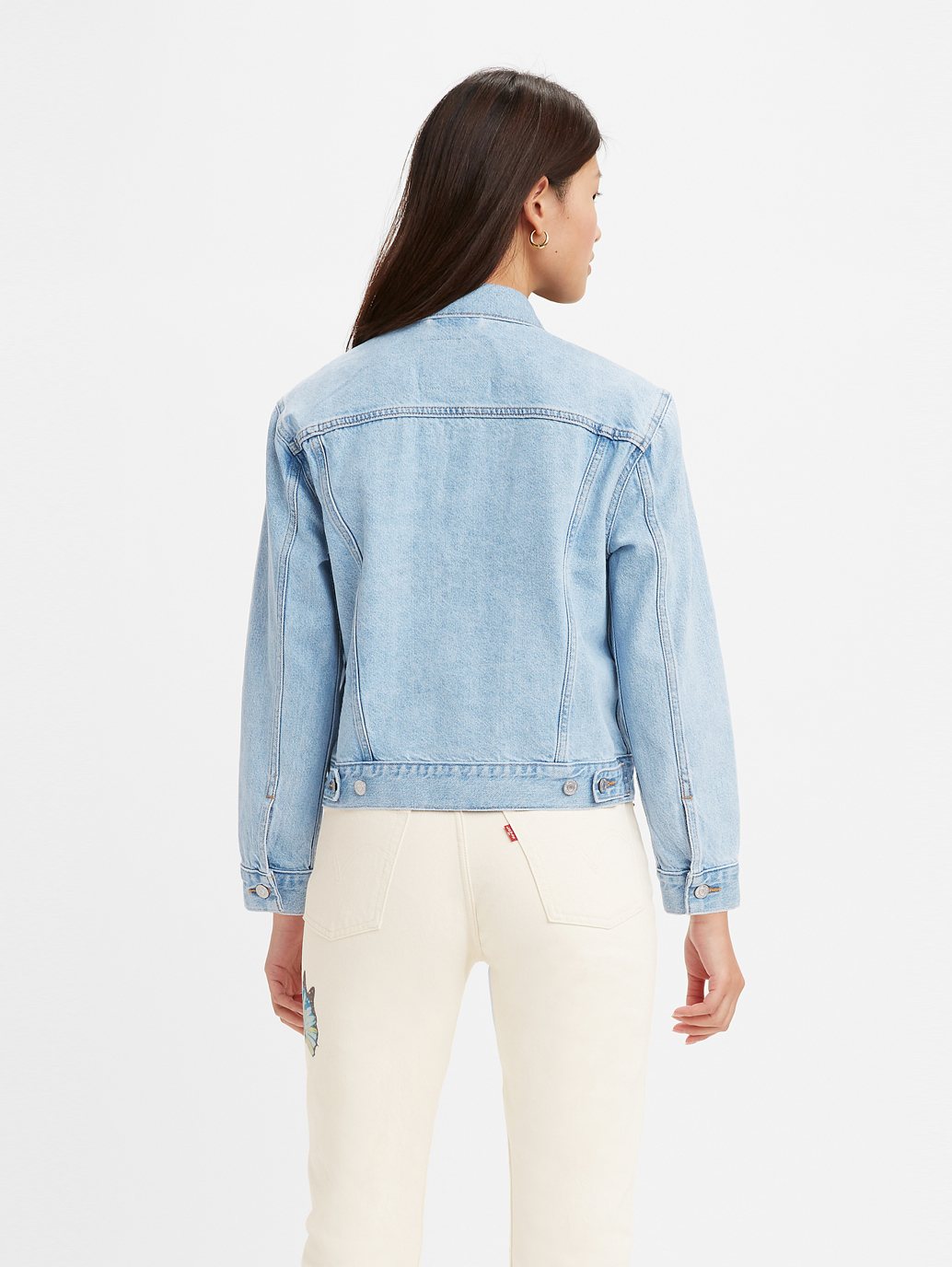 Levi's® 女式前男友卡車司機夾克