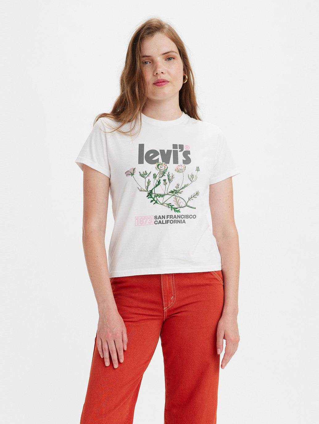Levi's® 女士圖案經典 T 卹