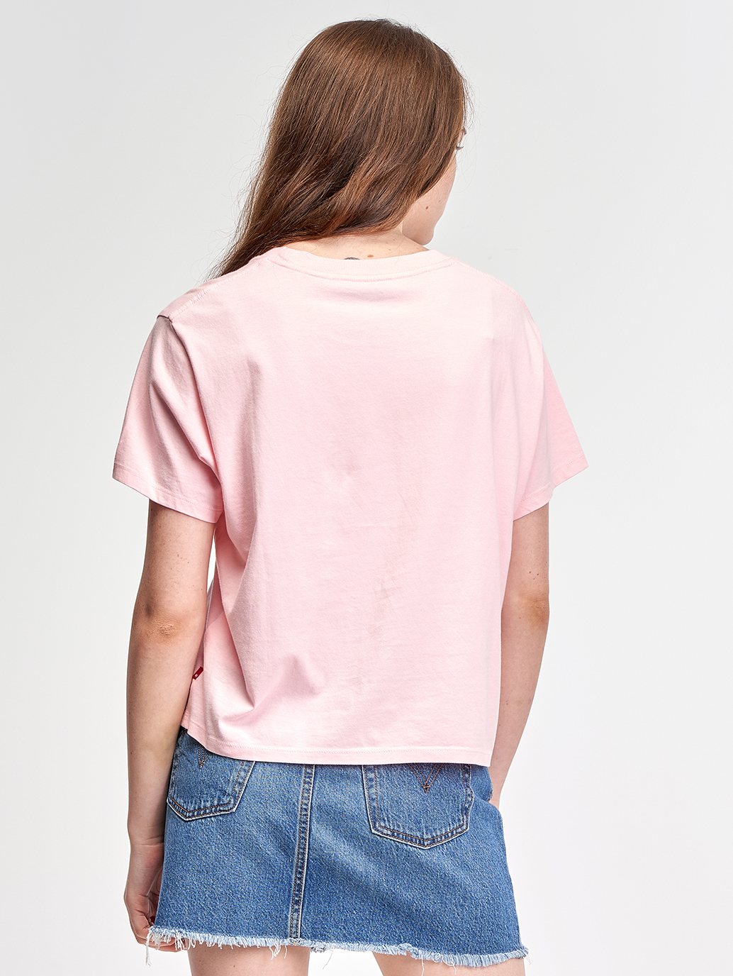 Levi's® 女用圖案校隊 T 卹