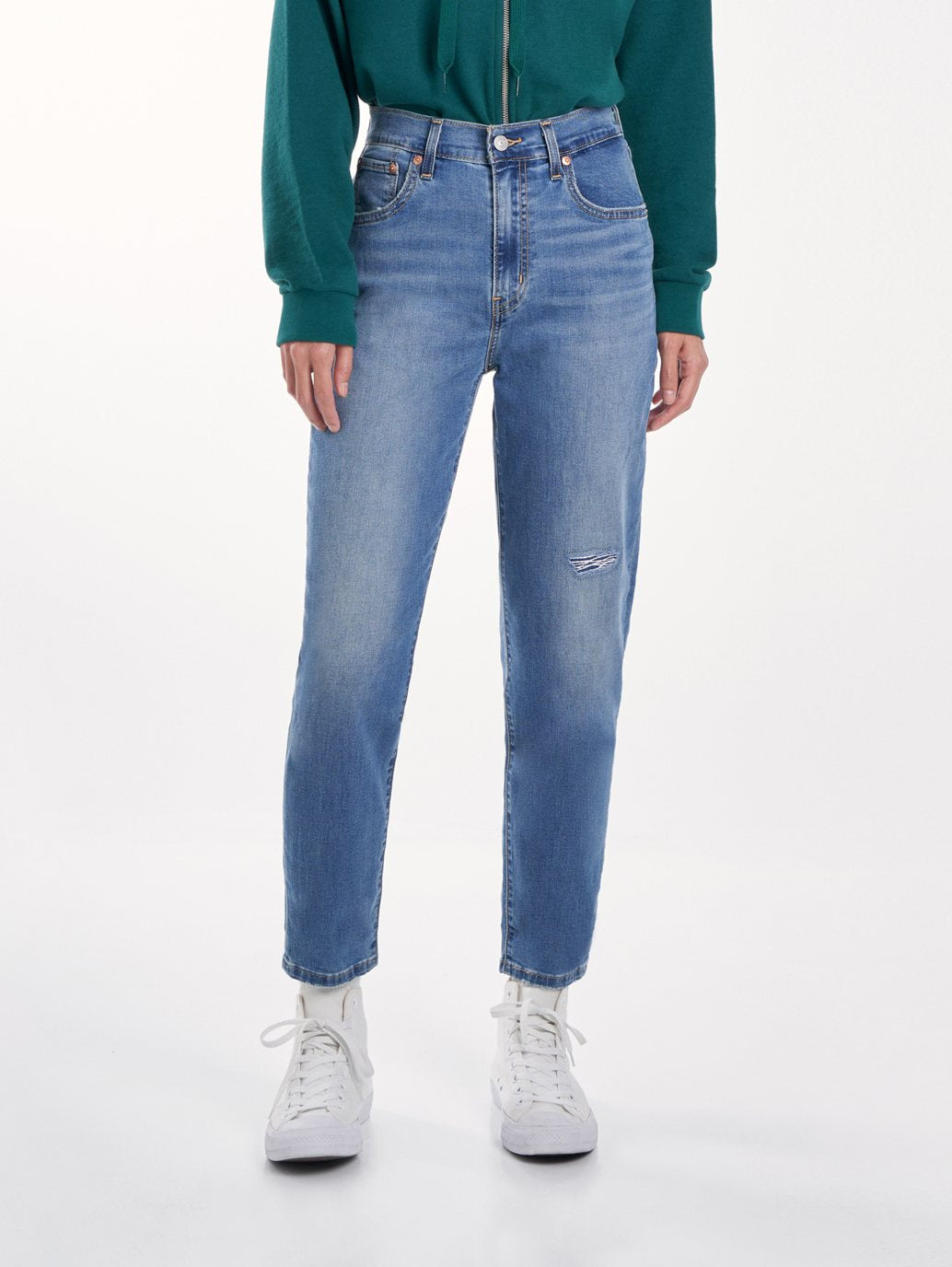 Levi's® 女款高腰男友風牛仔褲