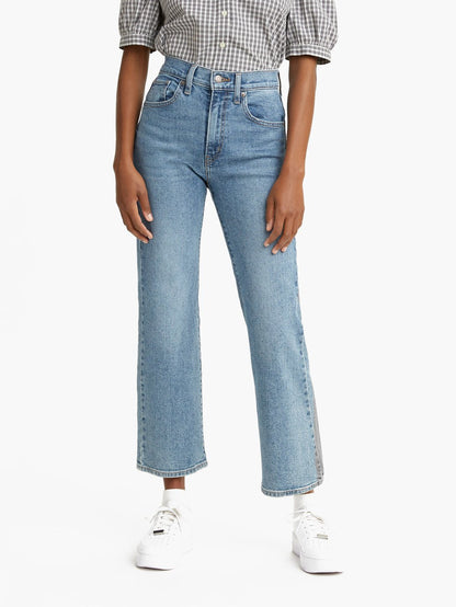 Levi's® 女款高腰九分喇叭牛仔褲