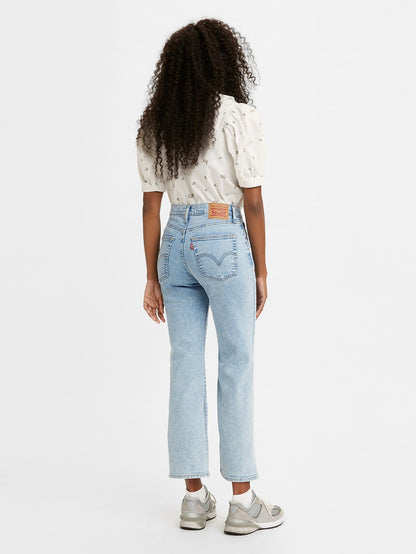Levi's® 女款高腰九分喇叭牛仔褲