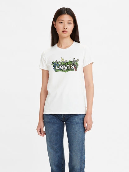 Levi's® 女用標誌完美 T 卹