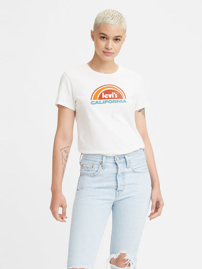 Levi's® 女用標誌完美 T 卹