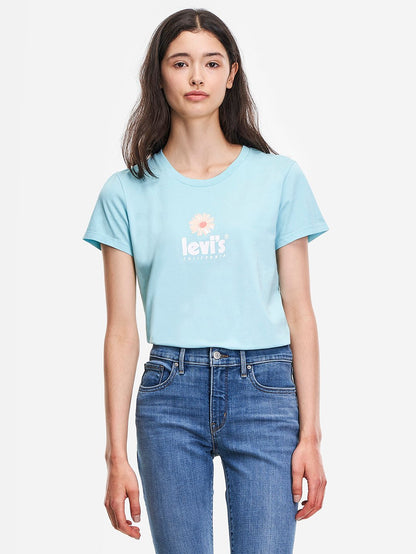 Levi's® 女用標誌完美 T 卹