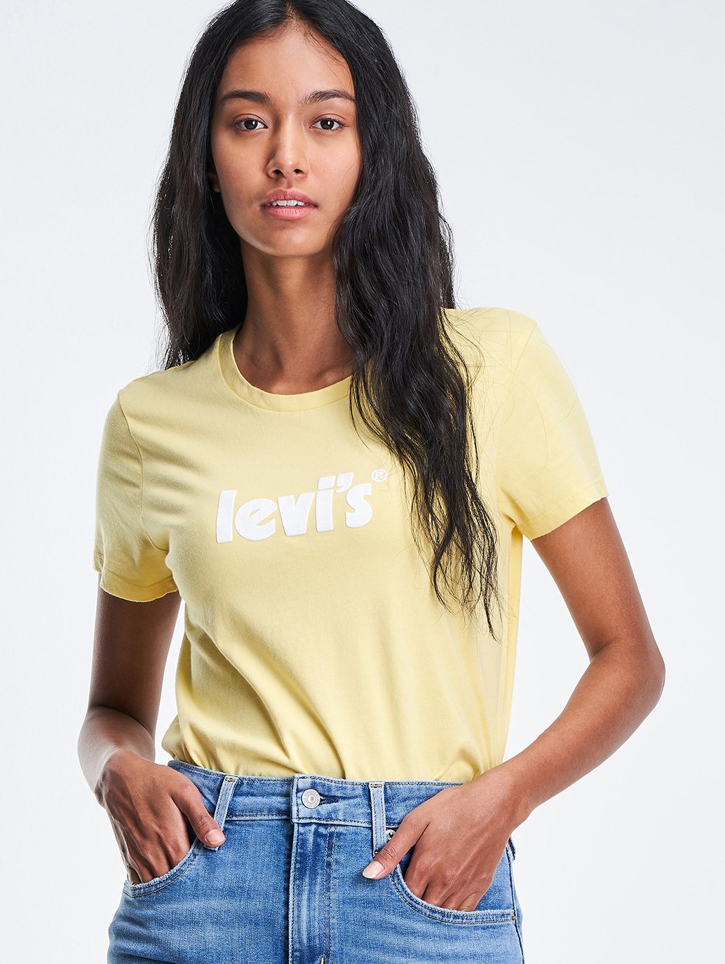Levi's® 女用標誌完美 T 卹