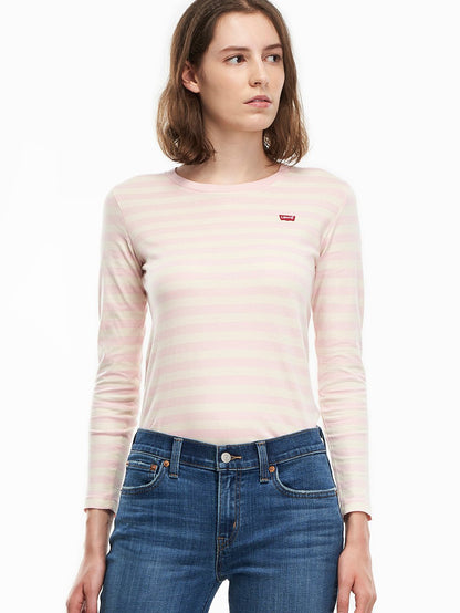 Levi's® 女款長袖完美 T 卹
