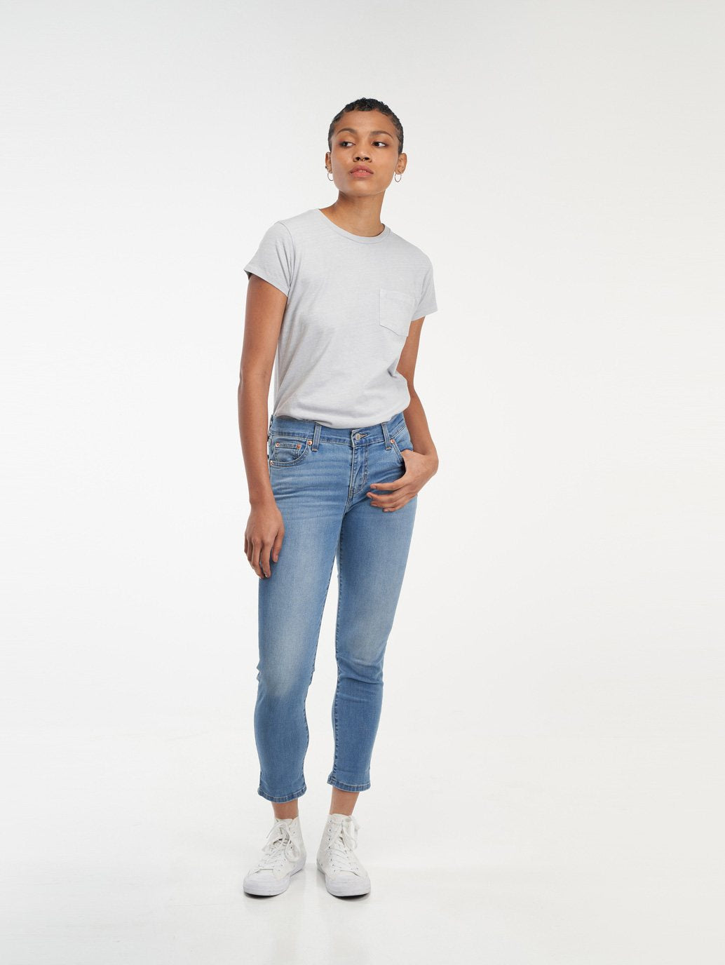 Levi's® 女款新男友風牛仔褲