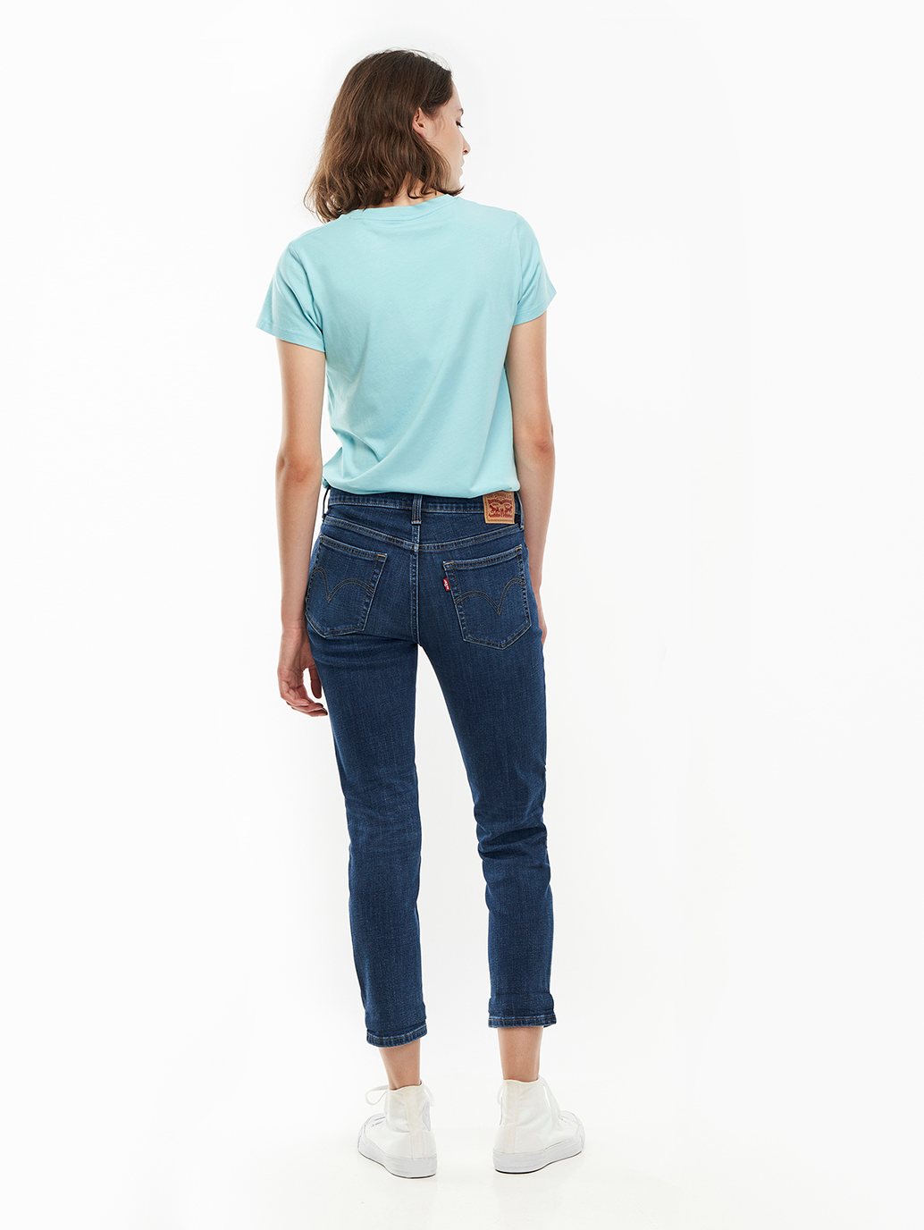 Levi's® 女款新男友風牛仔褲