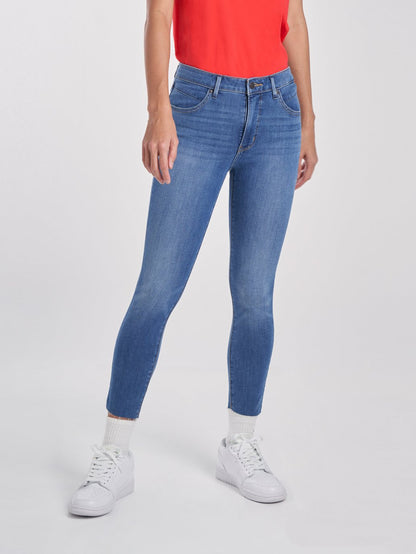 Levi's® 女款 Revel 塑形高腰緊身九分牛仔褲