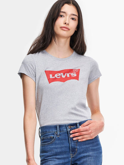 Levi's® 女式修身標誌 T 卹