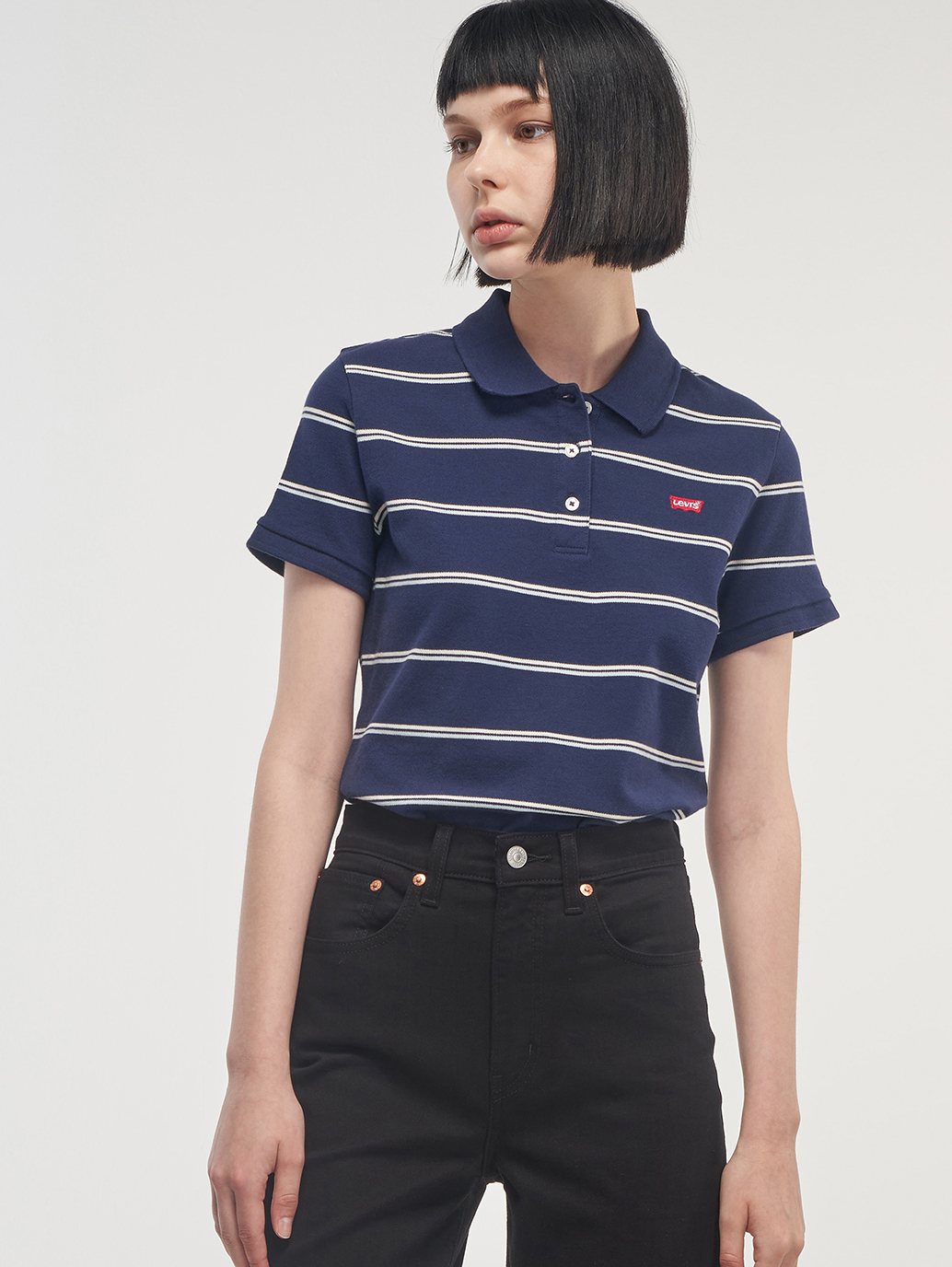 Levi's® 女士修身 Polo 衫