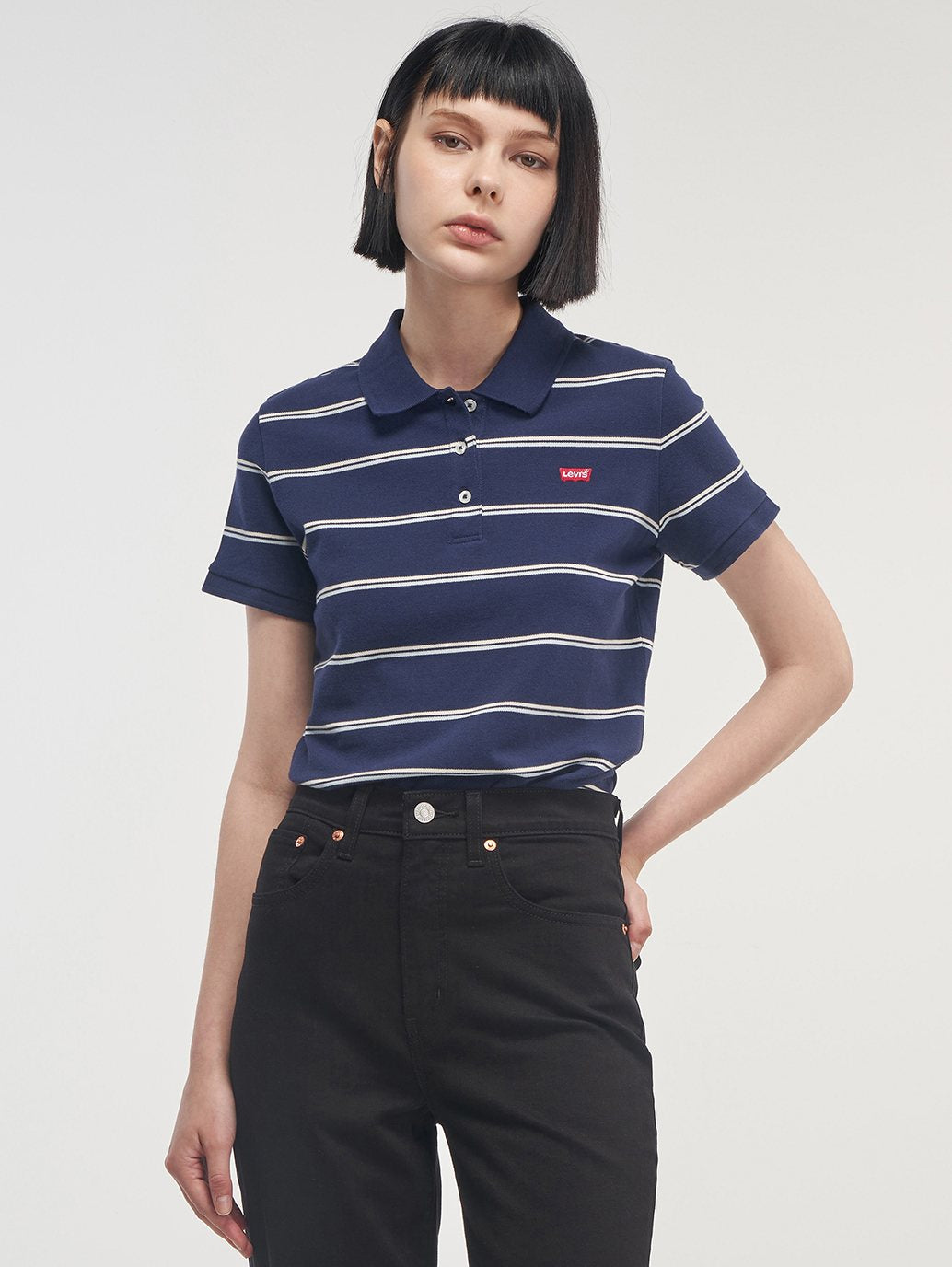 Levi's® 女士修身 Polo 衫