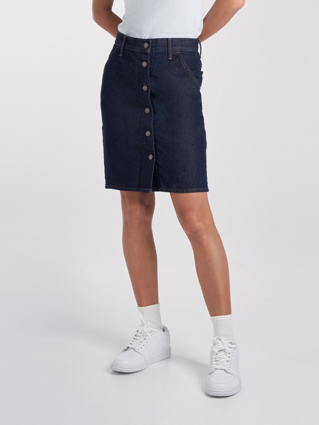 Levi's® 女士訂製鉛筆牛仔裙