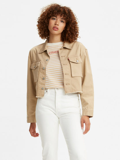 Levi's® 女用實用卡車司機夾克