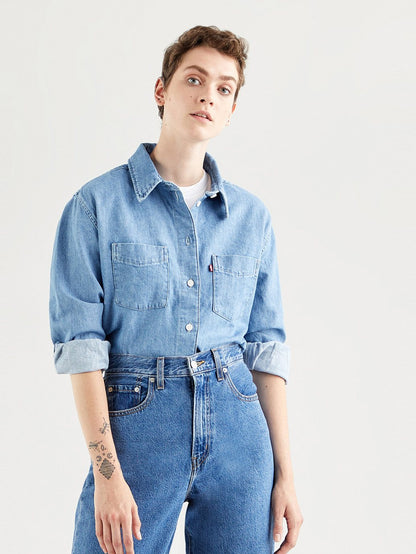 Levi's® 女款 Zoey 實用襯衫