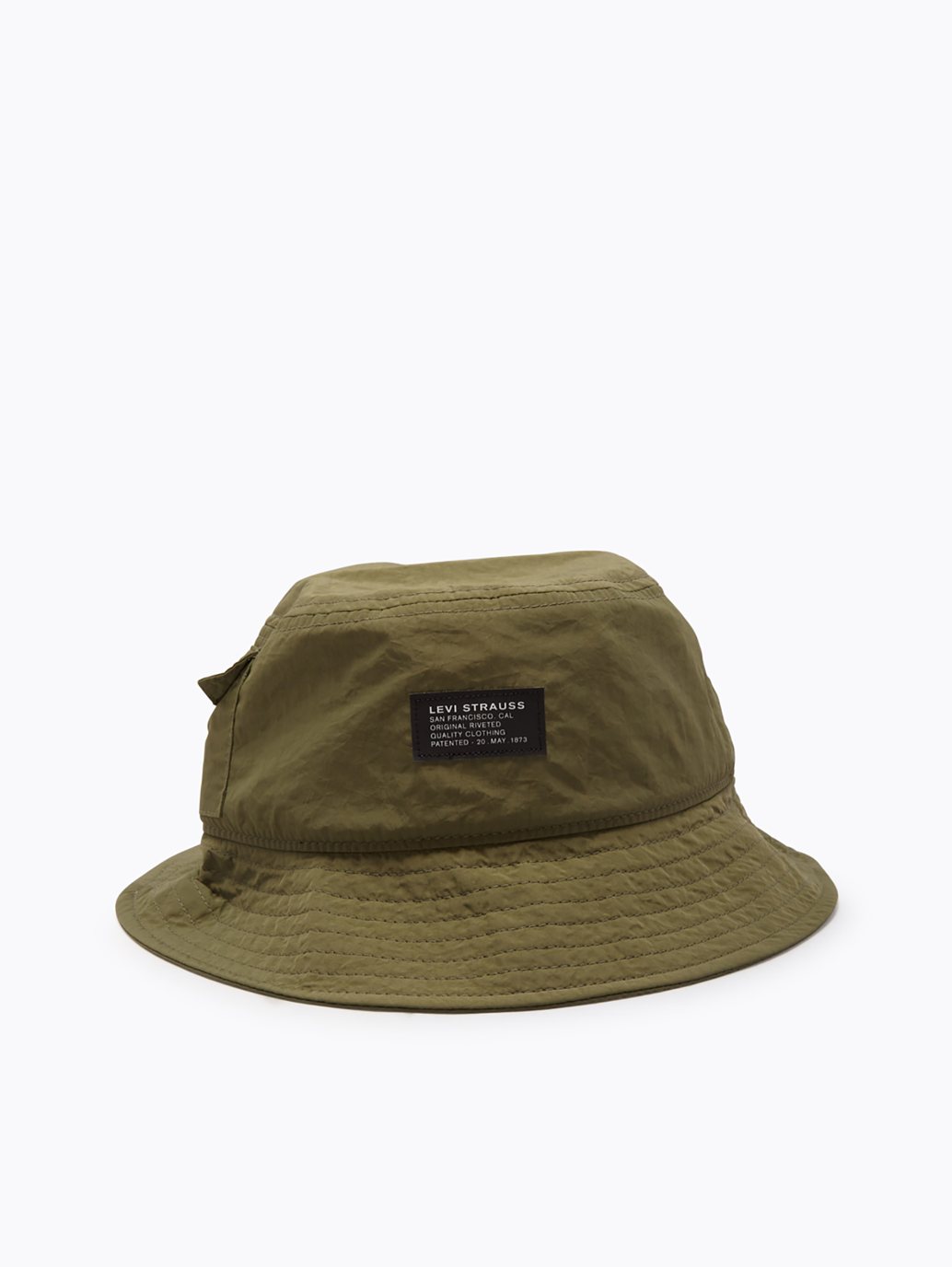 Levi's® Men's Pocketed Bucket Hat - No Horse Pull Logo Patch