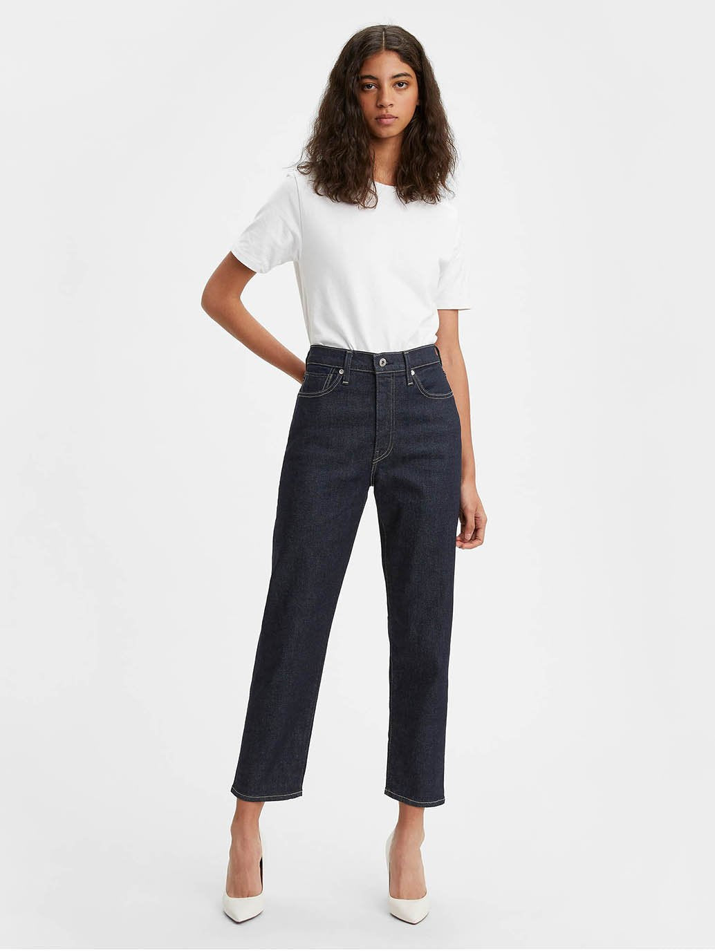Levi's® 女款直筒牛仔褲