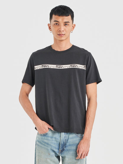 Levi's® 男士休閒短袖圖案 T 卹