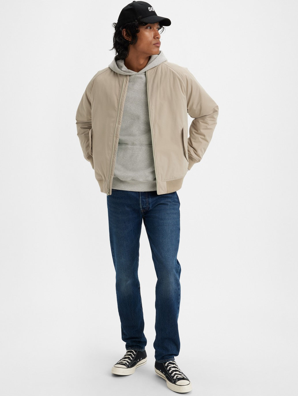 Levi's® 男款 501® 修身錐形牛仔褲