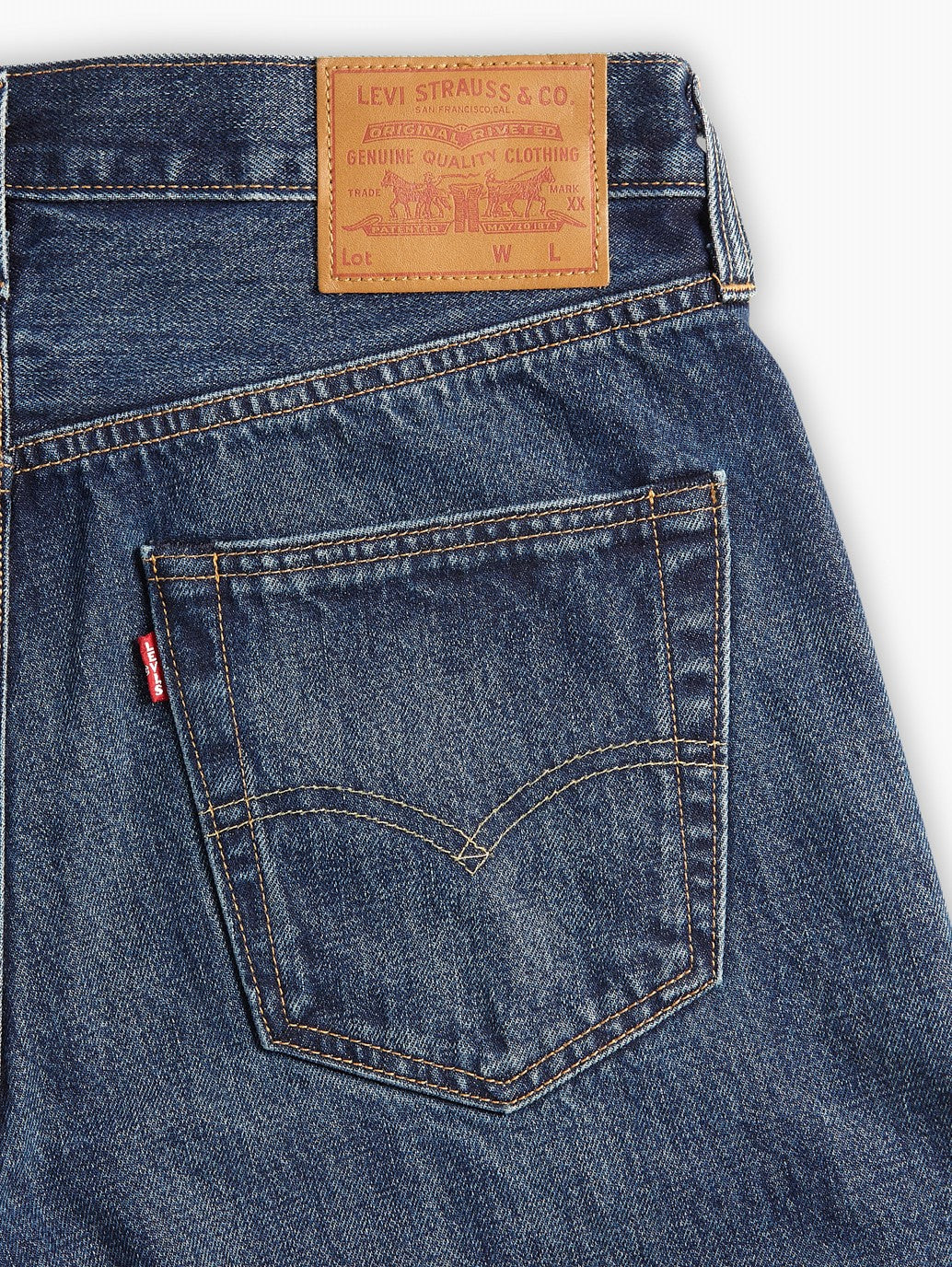 Levi's® 男款 501® 修身錐形牛仔褲