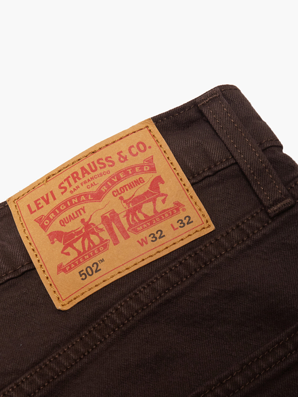 Levi's® 男款 502™ 錐形牛仔褲