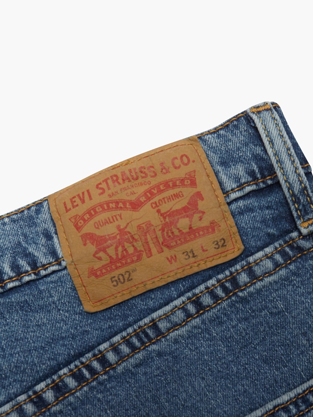 Levi's® 男款 502™ 錐形牛仔褲