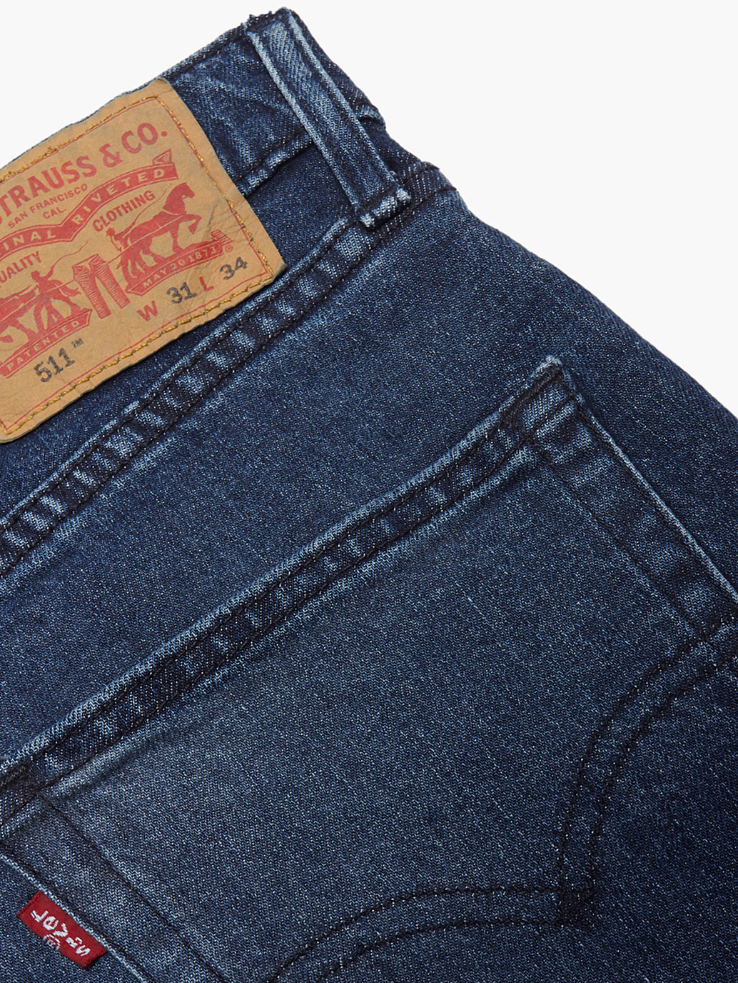Levi's® 男款 511™ 修身牛仔褲