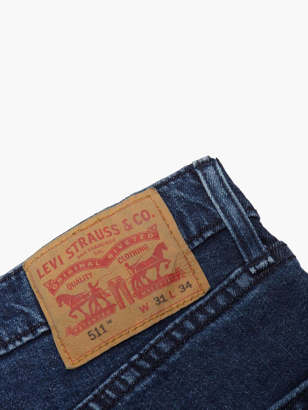 Levi's® 男款 511™ 修身牛仔褲